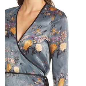 Satin Wrap Kimono